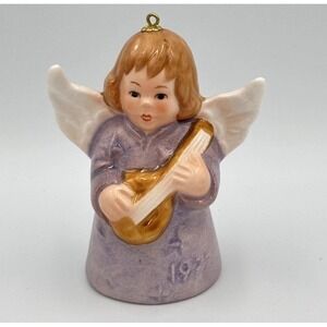 Vintage 1977 Goebel Christmas Angel Ornament‎ 2nd Edition Porcelain Germany Box